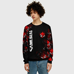 Свитшот мужской КИБЕРПАНК 2077 SAMURAI CYBERPUNK 2077, цвет: 3D-черный — фото 2