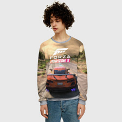 Свитшот мужской Forza Horizon 5 Игра, цвет: 3D-меланж — фото 2