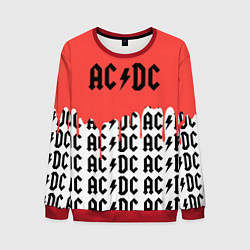 Свитшот мужской Ac dc rock, цвет: 3D-красный