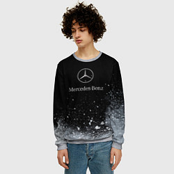 Свитшот мужской Mercedes-Benz распылитель, цвет: 3D-меланж — фото 2