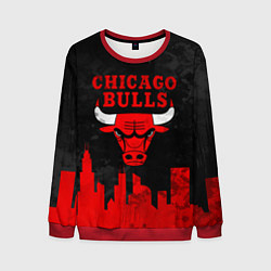 Мужской свитшот Chicago Bulls, Чикаго Буллз Город
