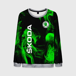 Мужской свитшот Skoda: Green Smoke