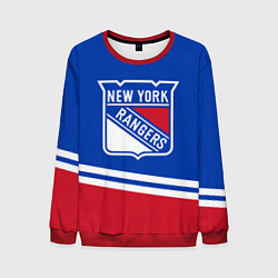 Свитшот мужской New York Rangers Нью Йорк Рейнджерс, цвет: 3D-красный