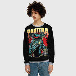 Свитшот мужской Pantera принт, цвет: 3D-меланж — фото 2