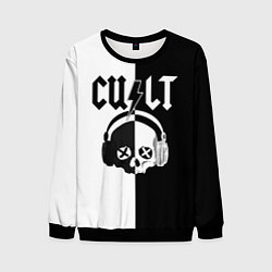 Свитшот мужской TDG CULT ACDC, цвет: 3D-черный