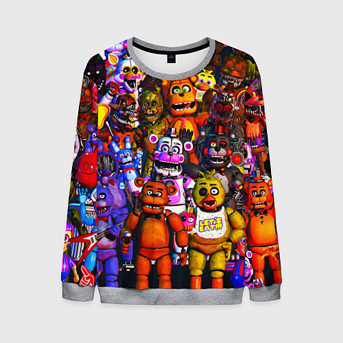 Мужской свитшот Fnaf UCN / 3D-Меланж – фото 1