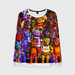 Свитшот мужской Fnaf UCN, цвет: 3D-белый