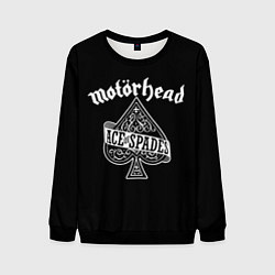 Свитшот мужской Motorhead Моторхед, цвет: 3D-черный