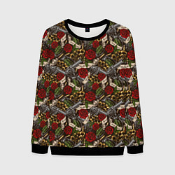 Свитшот мужской GANGSTER Гангстер, цвет: 3D-черный