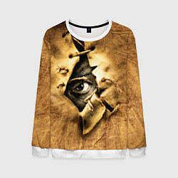 Свитшот мужской Джиперс Криперс видит, цвет: 3D-белый