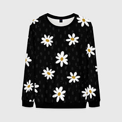 Мужской свитшот Daisies Ромашки