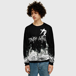 Свитшот мужской Ghostemane Mercury Trash Gang Гостмейн Призрак гра, цвет: 3D-черный — фото 2