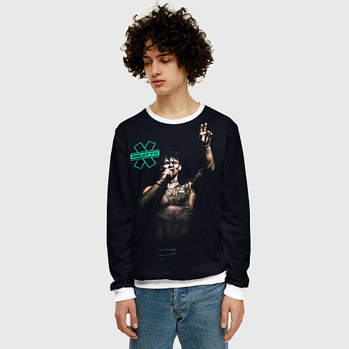 Мужской свитшот NILETTO Данил Прытков НИЛЕТТО / 3D-Белый – фото 3