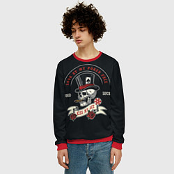 Свитшот мужской KISS MY ASS CASINO, цвет: 3D-красный — фото 2