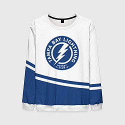 Свитшот мужской Tampa Bay Lightning NHL, цвет: 3D-белый