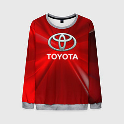Свитшот мужской Toyota тойота, цвет: 3D-меланж