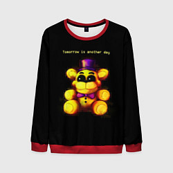 Свитшот мужской Five Nights at Freddys - мишка, цвет: 3D-красный