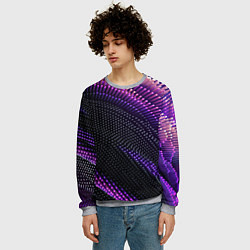 Свитшот мужской Vanguard pattern Fashion 2023, цвет: 3D-меланж — фото 2