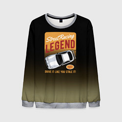 Свитшот мужской Legend Car, цвет: 3D-меланж