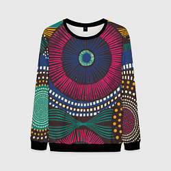 Мужской свитшот Африка Орнамент