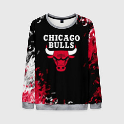 Мужской свитшот Чикаго Буллз Chicago Bulls Огонь