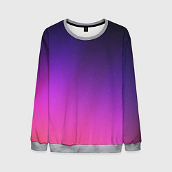 Мужской свитшот Розовофиолетовый градиент