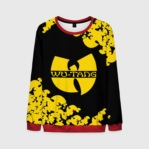 Мужской свитшот Wu bats / 3D-Красный – фото 1