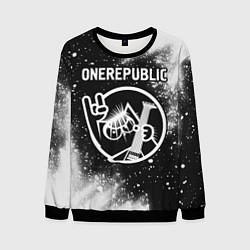 Свитшот мужской OneRepublic - КОТ - Краска, цвет: 3D-черный
