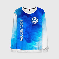 Свитшот мужской VOLKSWAGEN Volkswagen Пламя, цвет: 3D-белый