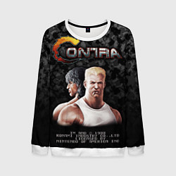 Свитшот мужской Contra player, цвет: 3D-белый