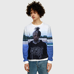 Свитшот мужской XXXTentacion in a revenge hoodie, цвет: 3D-белый — фото 2