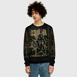 Свитшот мужской Славянский мир, цвет: 3D-черный — фото 2
