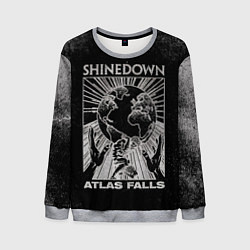 Свитшот мужской Atlas Falls - Shinedown, цвет: 3D-меланж