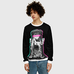 Свитшот мужской My Dress-Up Darling: Senpai, цвет: 3D-белый — фото 2