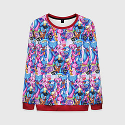 Мужской свитшот POPPY PLAYTIME HAGGY WAGGY AND KISSY MISSY LOVE