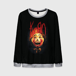 Свитшот мужской KoЯn Korn обложка, цвет: 3D-меланж
