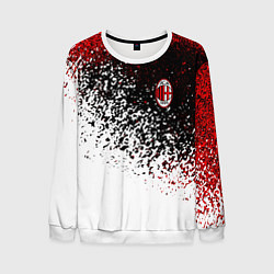 Свитшот мужской Ac milan краска, цвет: 3D-белый