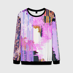 Мужской свитшот Glitch art Fashion trend