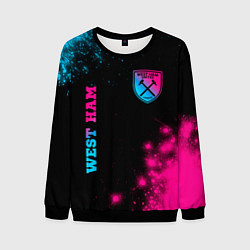 Свитшот мужской West Ham Neon Gradient, цвет: 3D-черный
