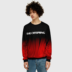 Свитшот мужской The Offspring Red Plasma, цвет: 3D-черный — фото 2
