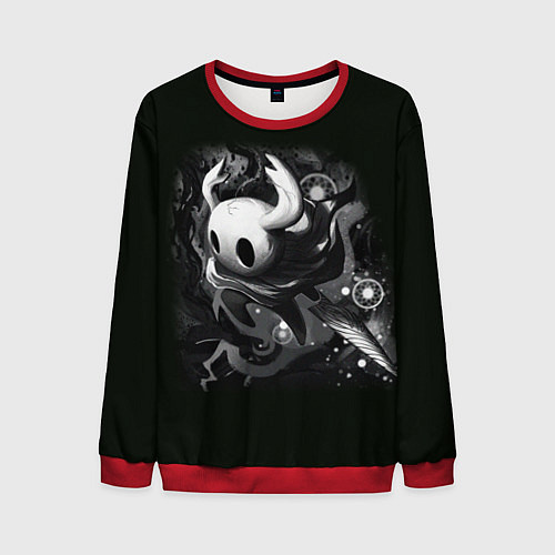 Мужской свитшот Hollow Knight рисунок / 3D-Красный – фото 1