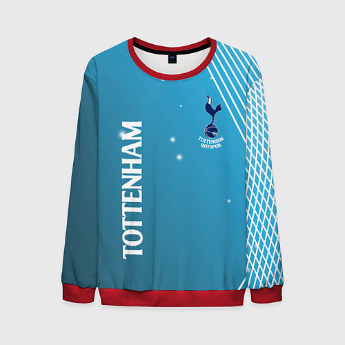 Мужской свитшот Тоттенхэм хотспур Абстракция / 3D-Красный – фото 1