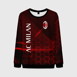 Свитшот мужской Ac milan Соты, цвет: 3D-черный