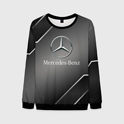 Свитшот мужской Mercedes Карбон, цвет: 3D-черный