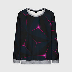 Свитшот мужской Розовое созвездие, цвет: 3D-меланж
