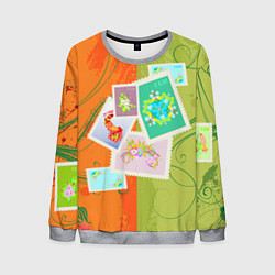 Свитшот мужской Марки, цвет: 3D-меланж