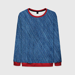 Мужской свитшот Деним - джинсовая ткань текстура