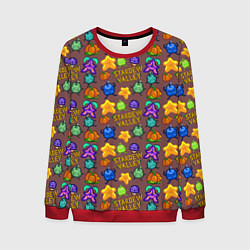 Мужской свитшот Stardew Valley pattern brown