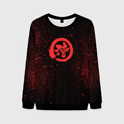 Свитшот мужской Красный бархат, цвет: 3D-черный