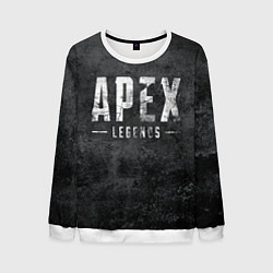 Свитшот мужской Apex Legends grunge, цвет: 3D-белый